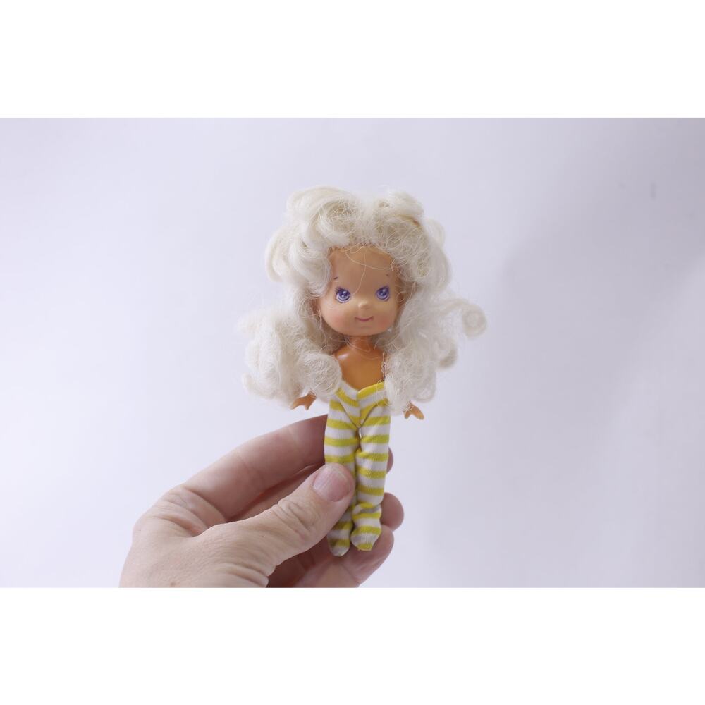 MoonDreamers, Bitsy Doll, White Hair, Poseable, Fantasy, 1980s, Vintage,